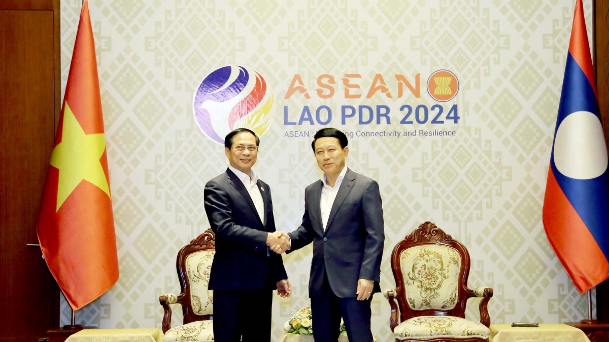 Bộ trưởng Bùi Thanh Sơn tiếp Phó Thủ tướng, Bộ trưởng Ngoại giao Lào