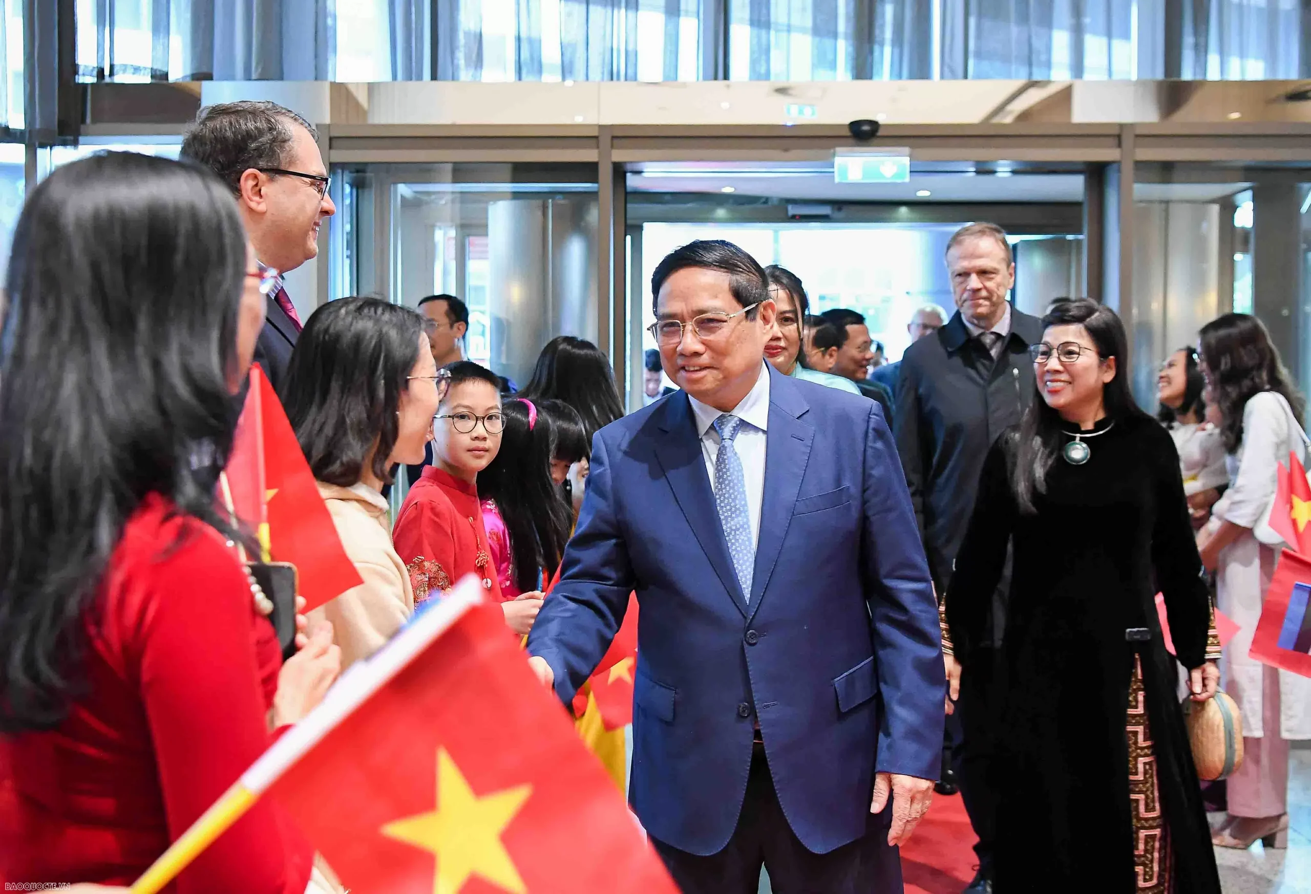 Thủ tướng Phạm Minh Chính và Phu nhân đến Tallinn, bắt đầu thăm chính thức Cộng hòa Estonia