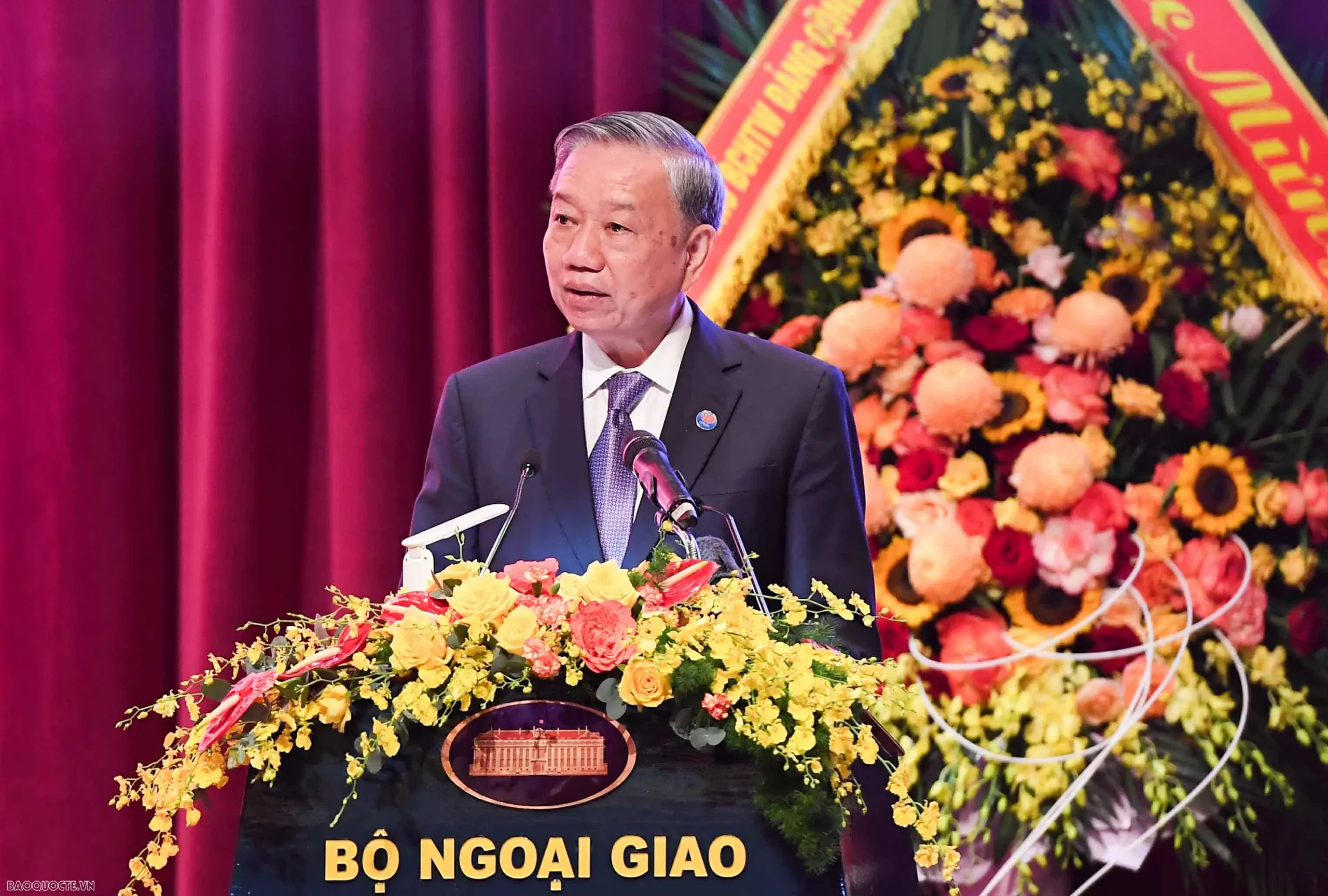 Tổng Bí thư Tô Lâm dự Lễ kỷ niệm 80 năm Ngoại giao Việt Nam