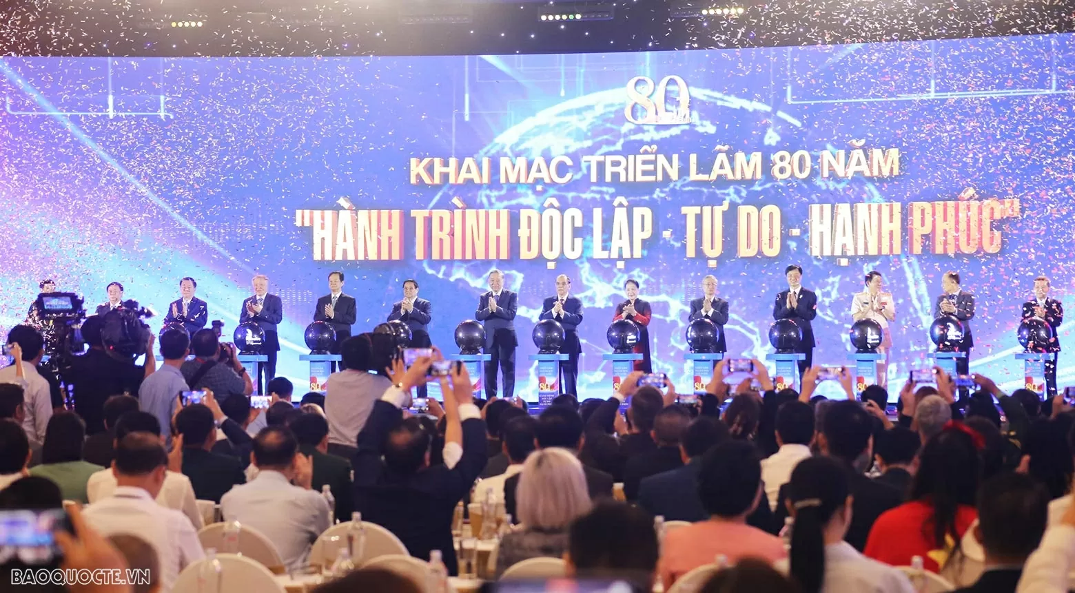 Khai mạc Triển lãm thành tựu đất nước ’80 năm hành trình Độc lập – Tự do – Hạnh phúc’