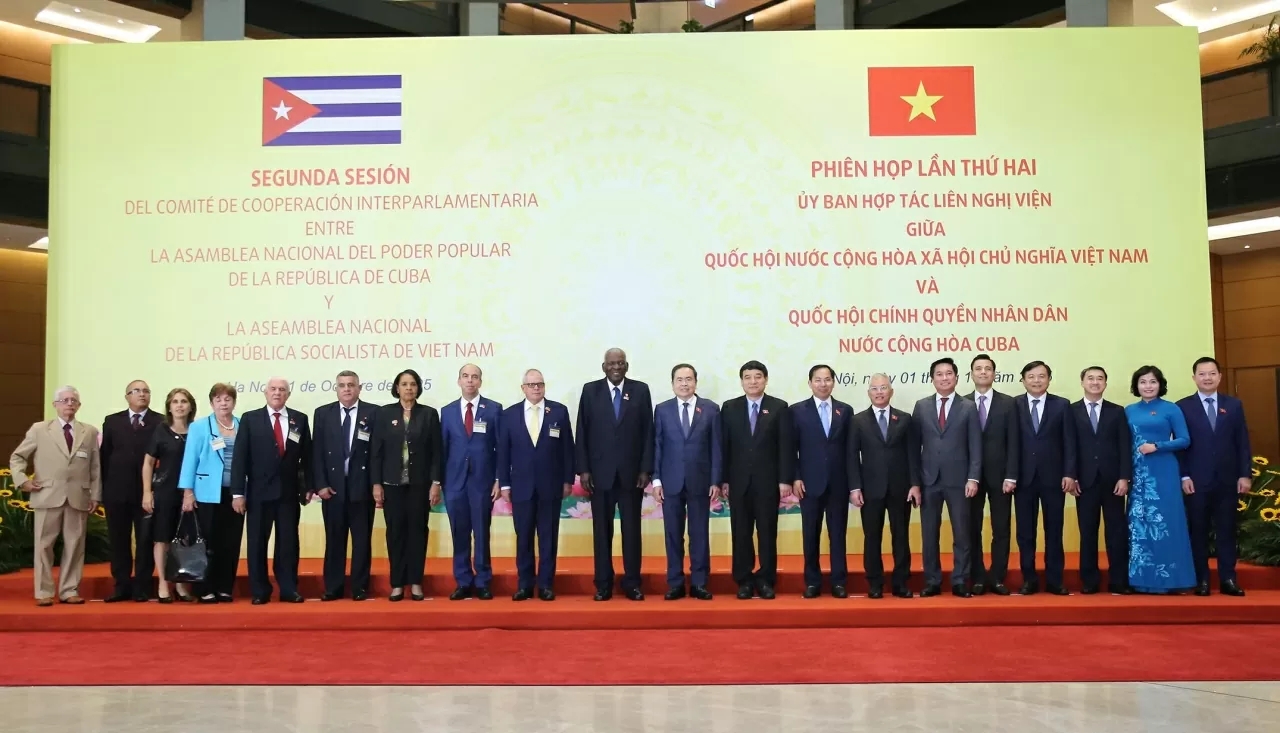 Khai mạc Phiên họp lần thứ hai Ủy ban hợp tác liên nghị viện Việt Nam – Cuba