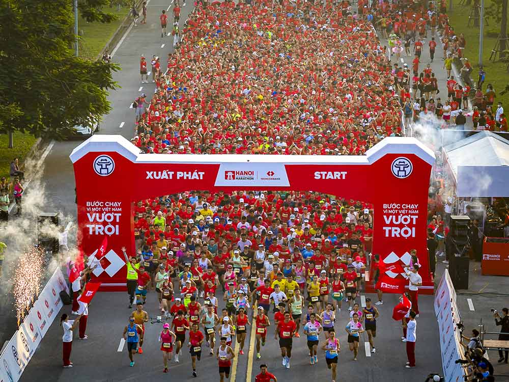 Techcombank Hanoi Marathon 2025: Dấu ấn kỷ lục và tinh thần vượt giới hạn