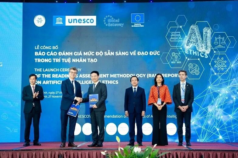 Việt Nam công bố Báo cáo toàn diện đầu tiên về đạo đức trí tuệ nhân tạo theo khung của UNESCO