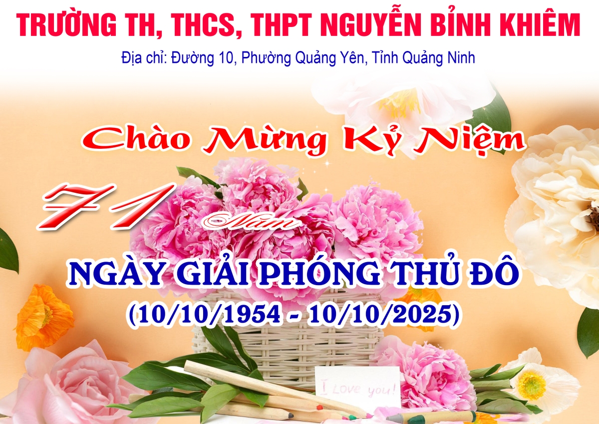 TRƯỜNG TH,THCS, THPT NGUYỄN BỈNH KHIÊM