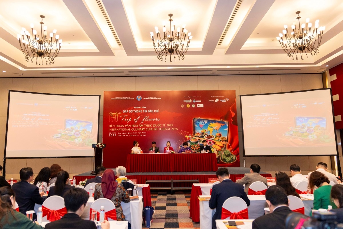Liên hoan Văn hóa ẩm thực quốc tế 2025: Hành trình vị giác kết nối năm châu